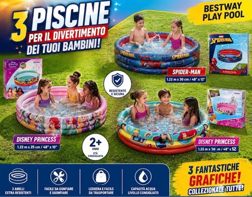 Set piscine gonfiabili - 3,